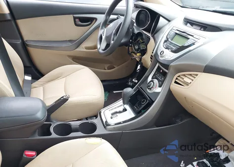 2011 Hyundai Elantra Gls from USA, damaged, VIN 5NPDH4AE4BH005896